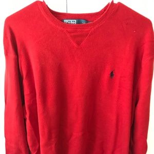 Ralph Lauren Polo Crewneck Sweater - Red